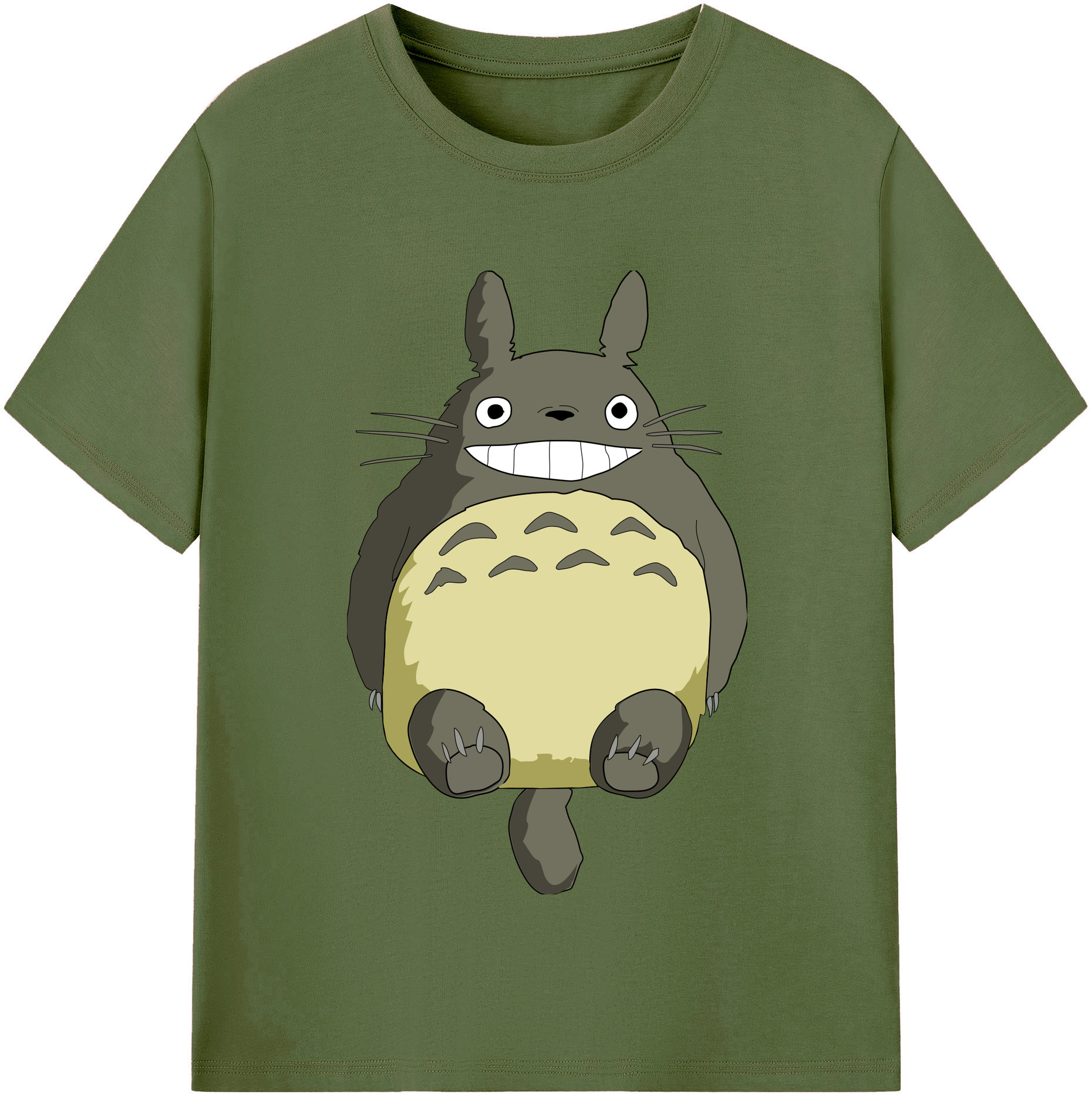 （画像用） となりのトトロ 草壁メイ 草壁サツキ My Neighbor Totoro Satsuki Kusakabe Mei Kusakabe 綿100％半袖Tシャツ（フロントプリント）